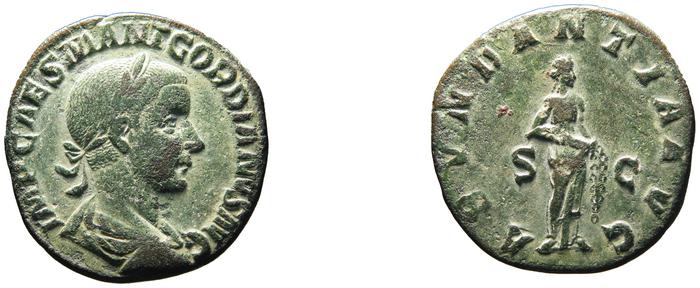 реверс RIC IV Gordian III 274A