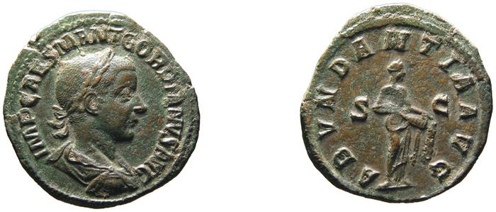 RIC IV Gordian III 274A, реверс, bm
