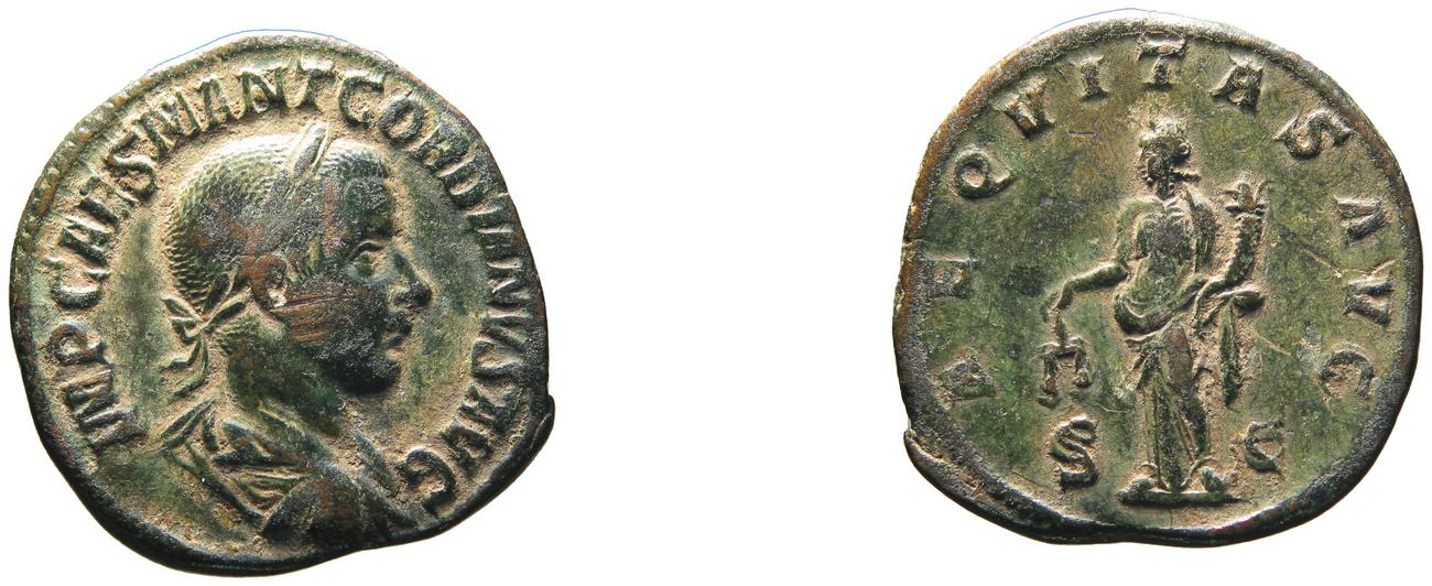 RIC IV Gordian III 267A, аверс, bm