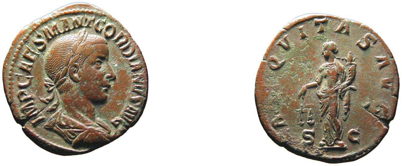 RIC IV Gordian III 267A, аверс, bm