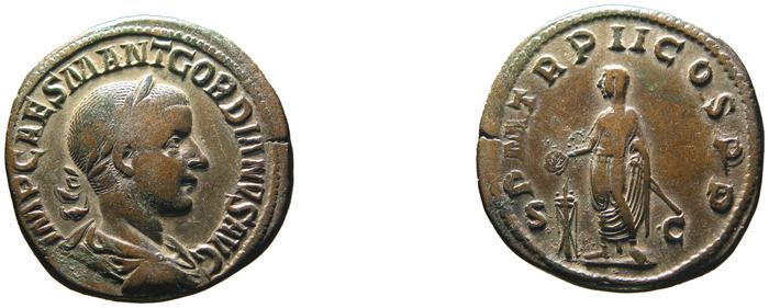 RIC IV Gordian III 271, реверс, bm