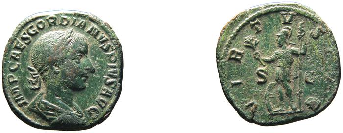 реверс RIC IV Gordian III 281A
