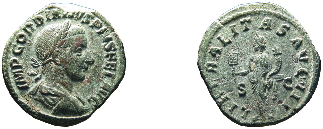 RIC IV Gordian III 290A, аверс, bm