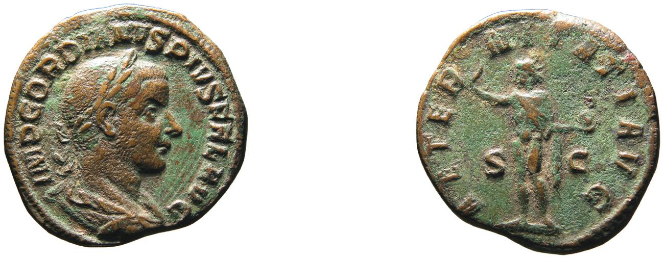 RIC IV Gordian III 297A, аверс, bm