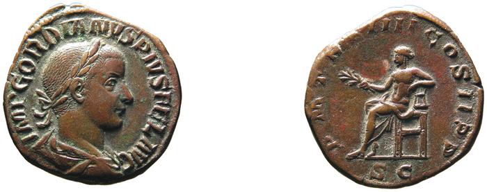 RIC IV Gordian III 302, реверс, bm
