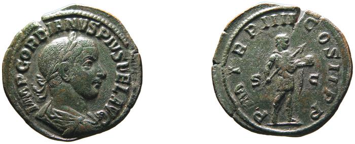 реверс RIC IV Gordian III 306A