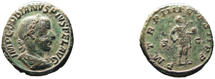 RIC IV Gordian III 306B, реверс, bm