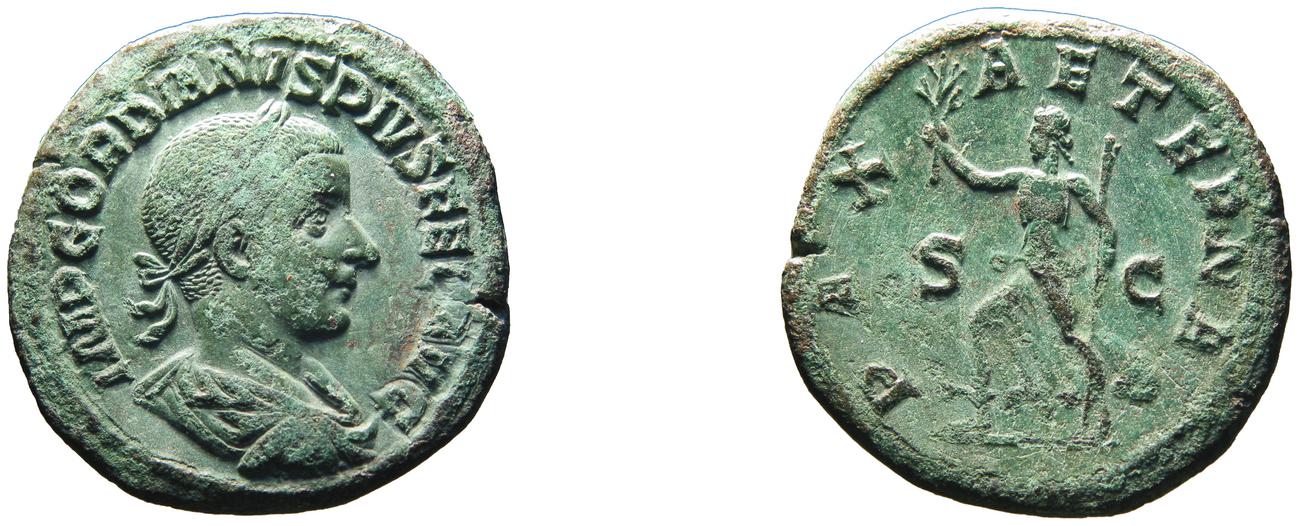 RIC IV Gordian III 319A, аверс, bm