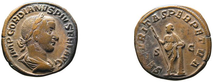 RIC IV Gordian III 336, реверс, bm