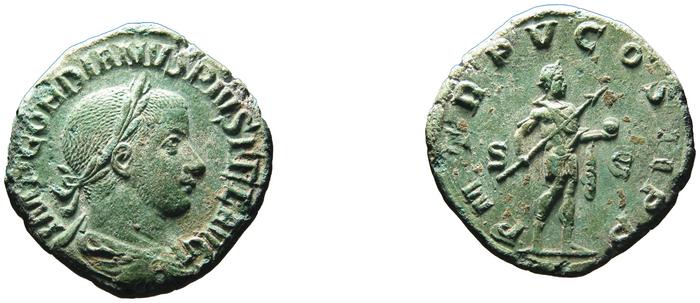 RIC IV Gordian III 307A, реверс, bm