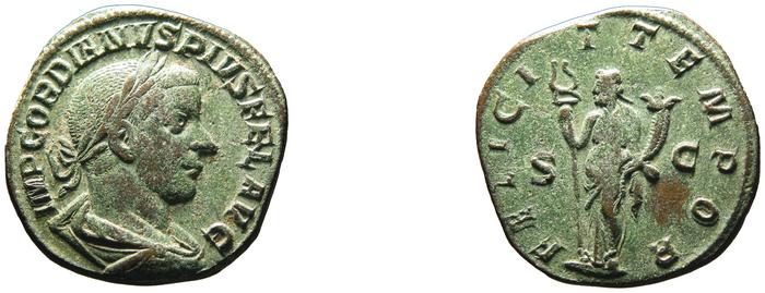 реверс RIC IV Gordian III 328A