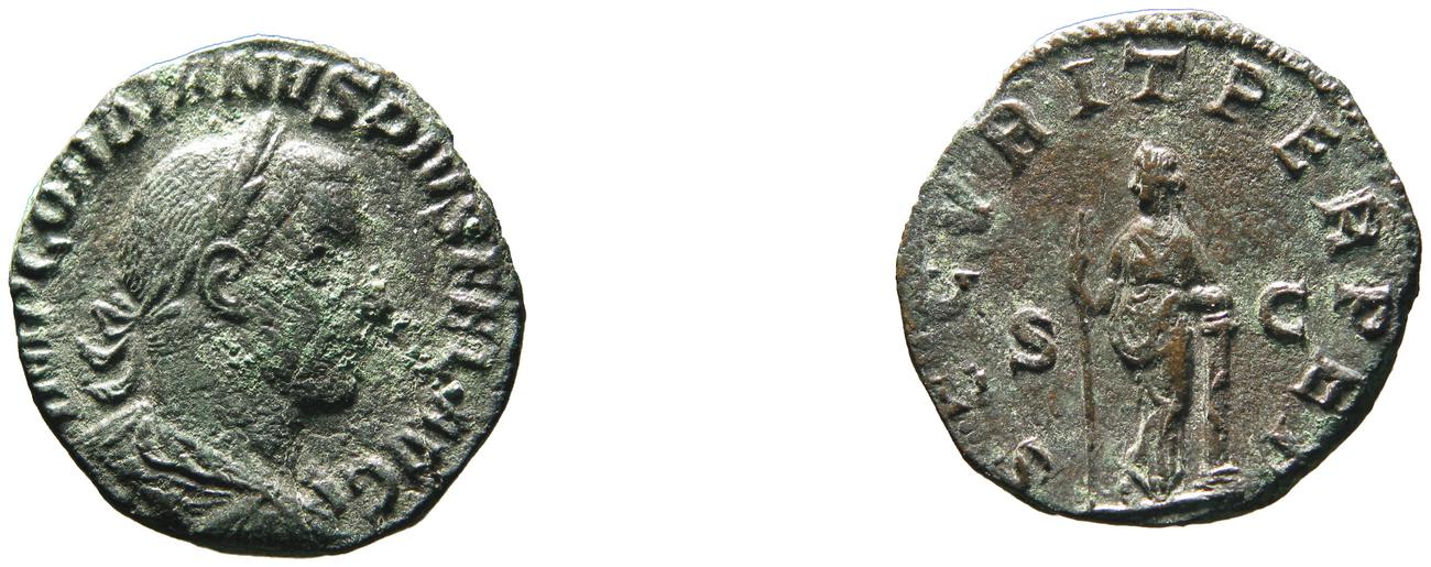 RIC IV Gordian III 335A, аверс, bm