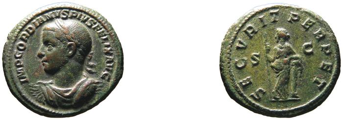 реверс RIC IV Gordian III 335C
