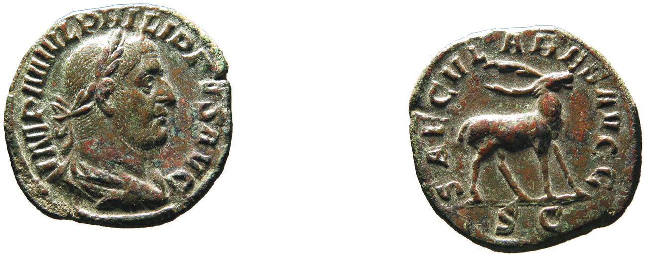 RIC IV Philip I 160A, аверс, bm