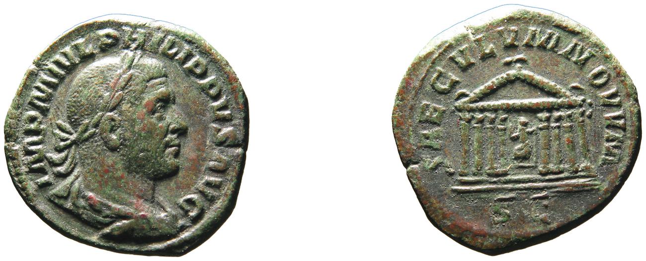 RIC IV Philip I 164, аверс, bm