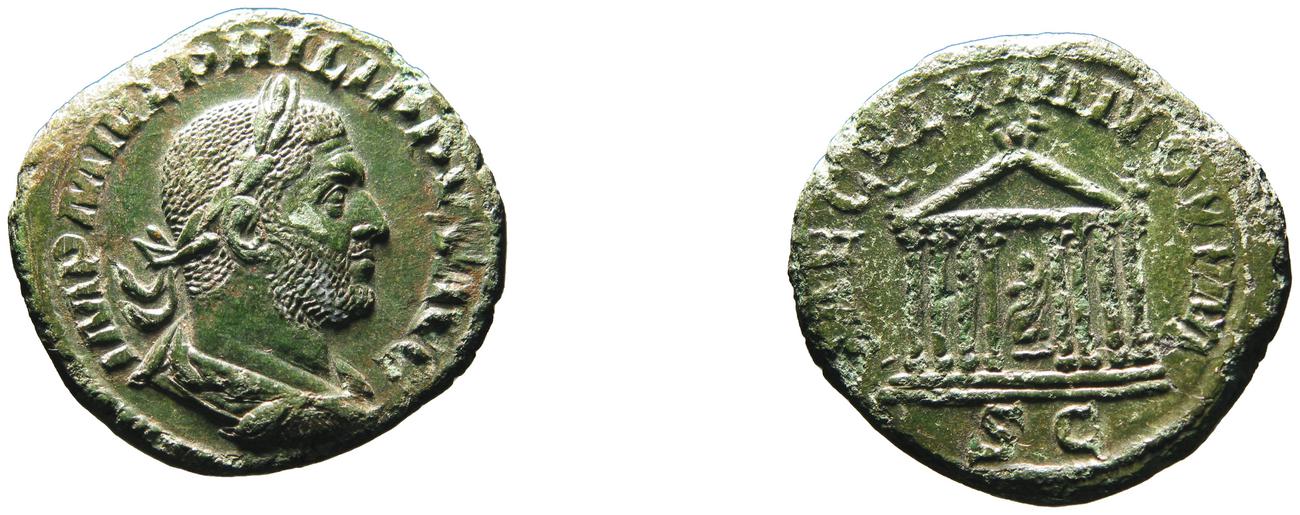 RIC IV Philip I 164, аверс, bm