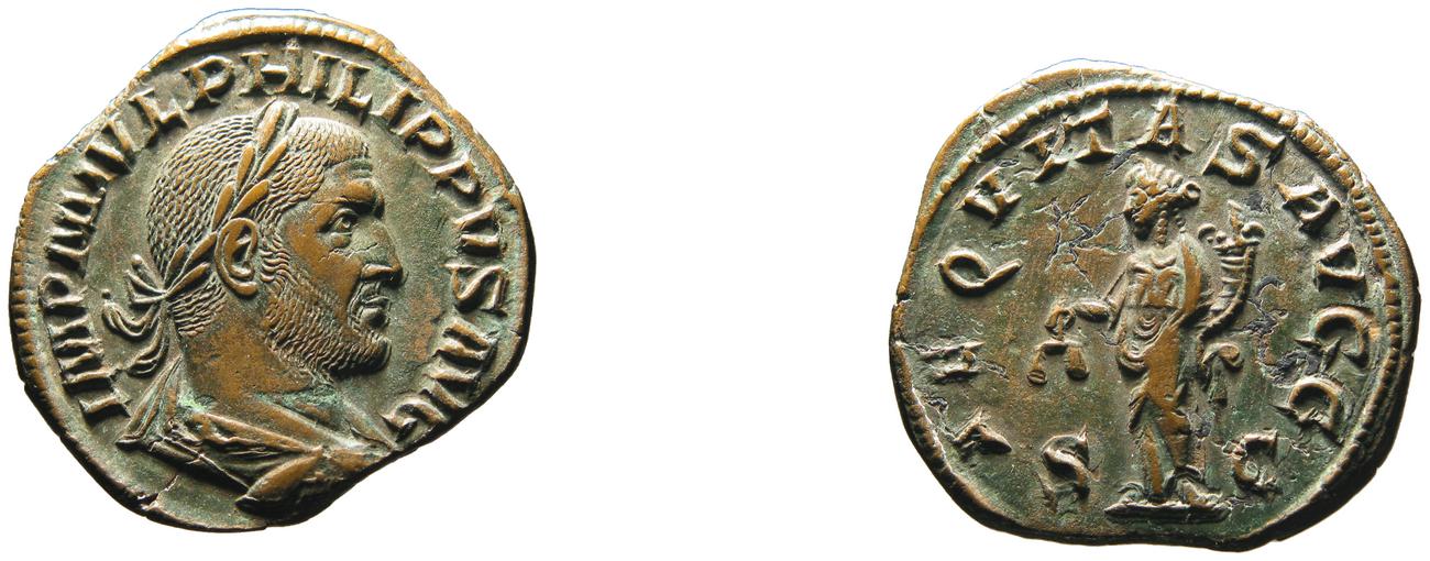 аверс RIC IV Philip I 166A