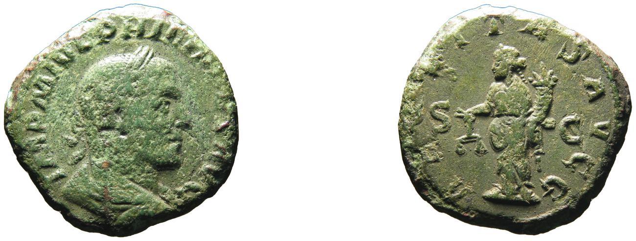 RIC IV Philip I 166A, аверс, bm