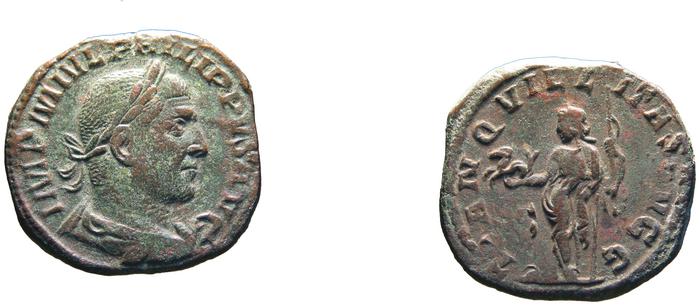 RIC IV Philip I 156, реверс, bm