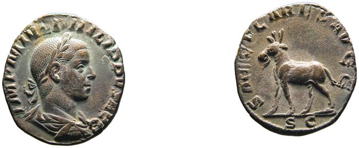RIC IV Philip I 264A, реверс, bm