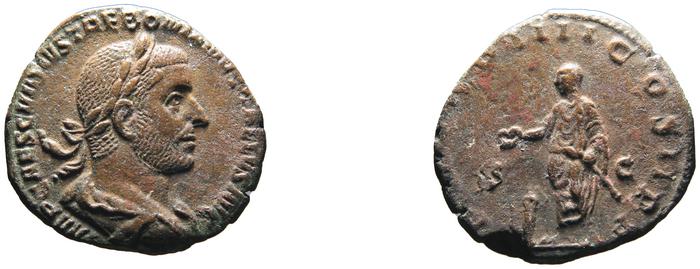 реверс RIC IV Trebonianus Gallus 100