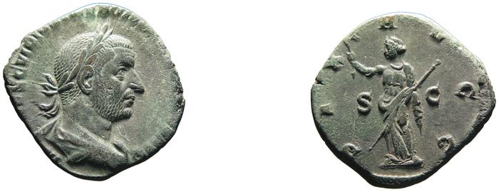 RIC IV Trebonianus Gallus 115A, реверс, bm