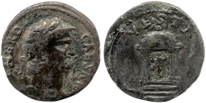 RIC I (second edition) Nero 62, реверс, bm