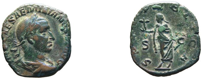 RIC IV Aemilian 51A, реверс, bm