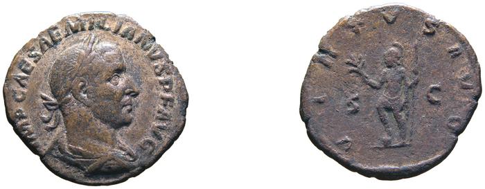 RIC IV Aemilian 53, реверс, bm