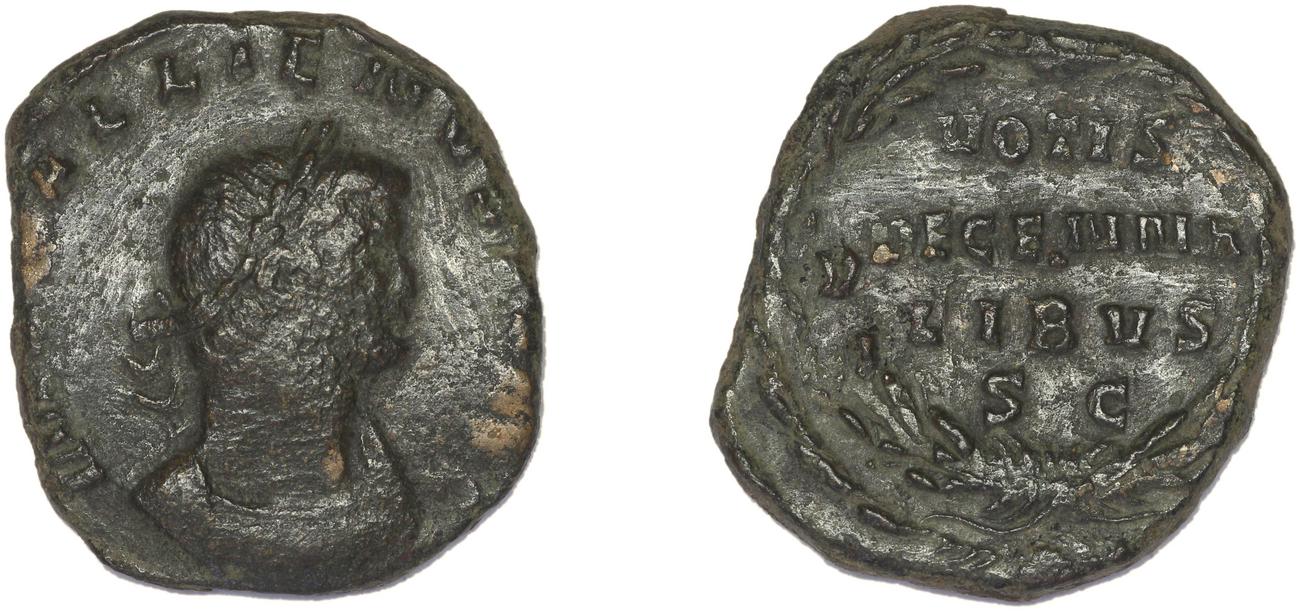 аверс RIC V Gallienus 406