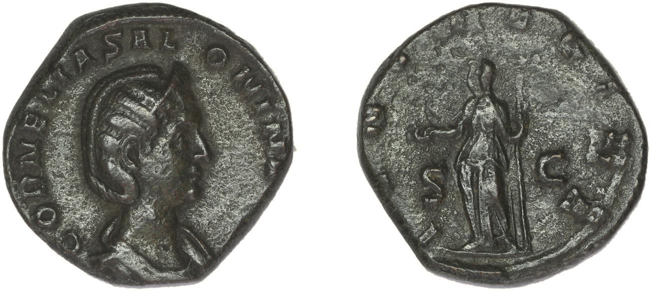 RIC V Salonina 46, аверс, bm