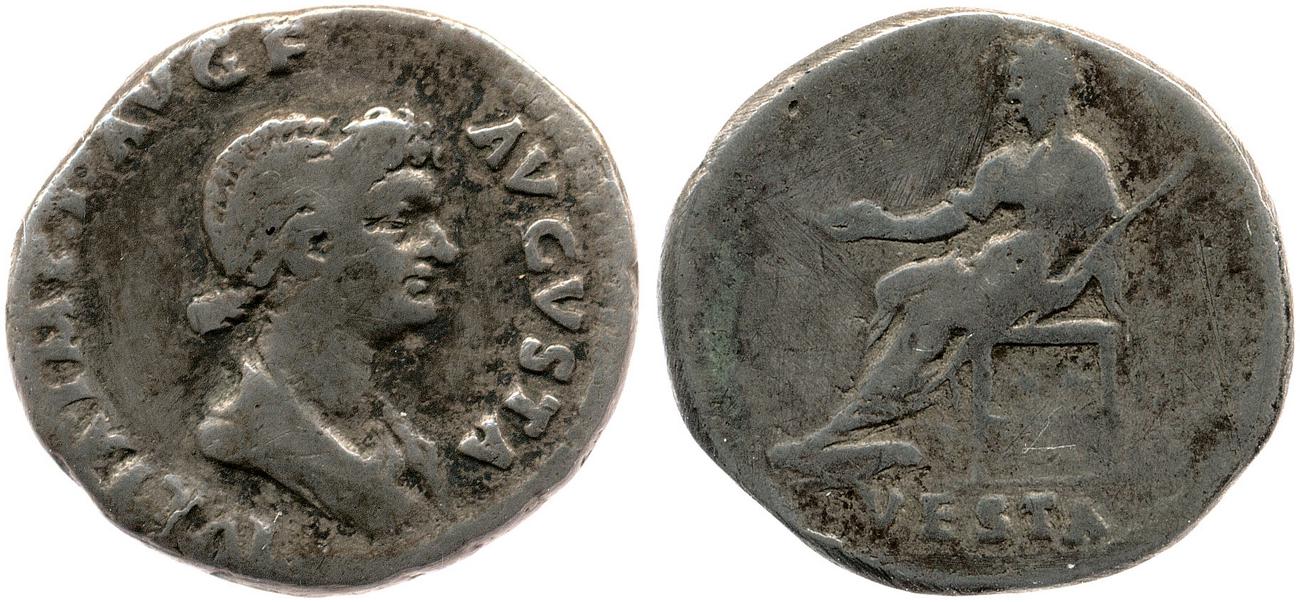 RIC II, Part 1 (second edition) Titus 389, аверс, bm