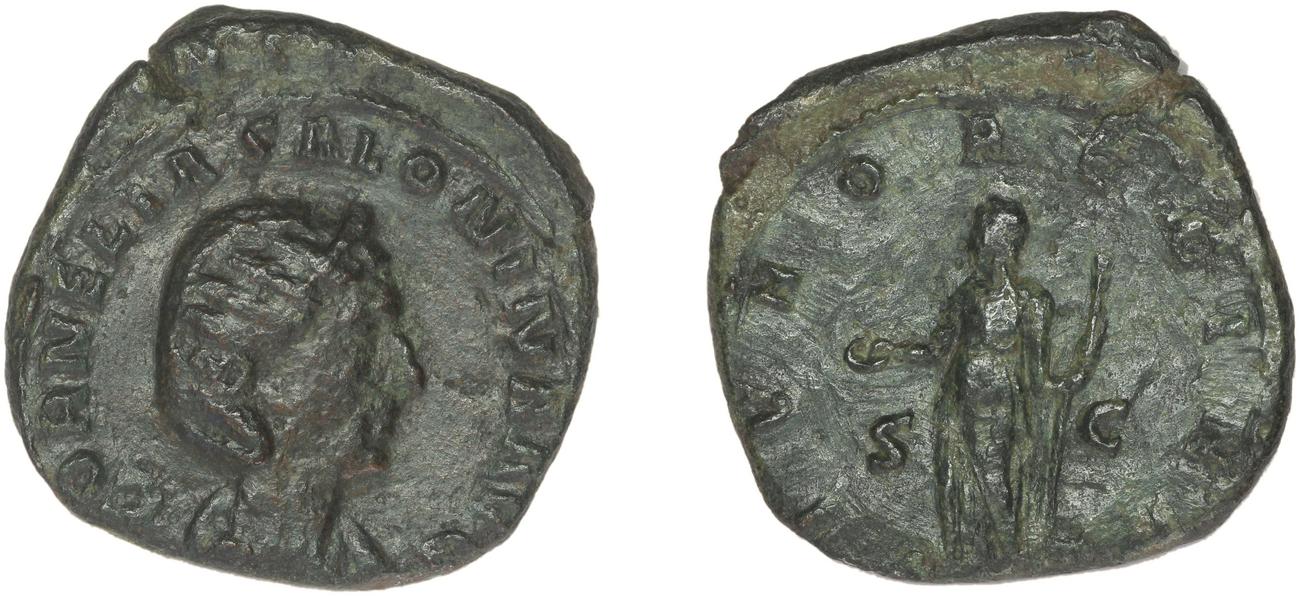 RIC V Salonina 46, аверс, bm