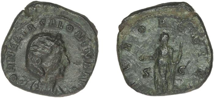 RIC V Salonina 46, реверс, bm