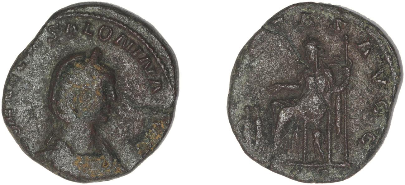 RIC V Salonina 47, аверс, bm