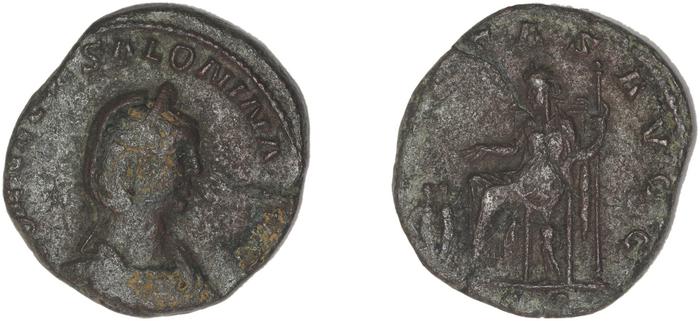 RIC V Salonina 47, реверс, bm