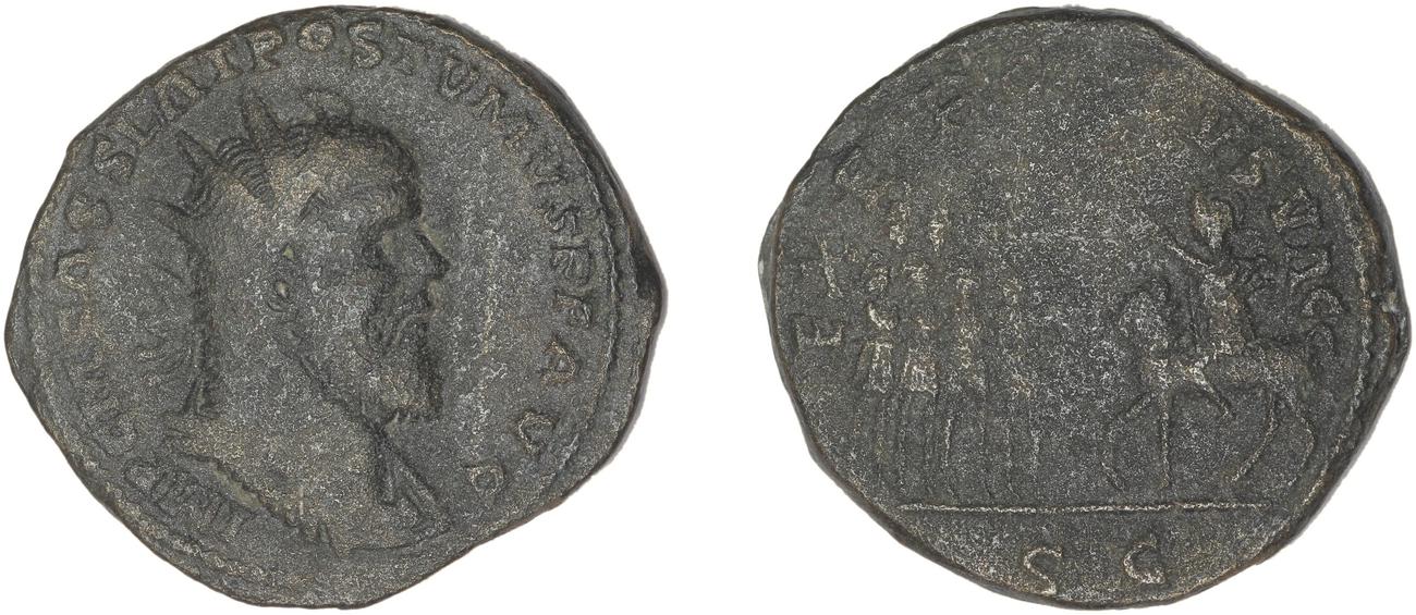 RIC V Postumus 117, аверс, bm