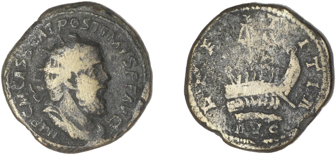 RIC V Postumus 148, аверс, bm