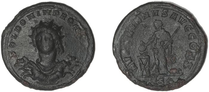 реверс RIC V Aurelian 322