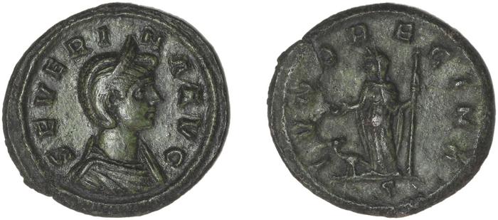 RIC V Severina 7, реверс, bm