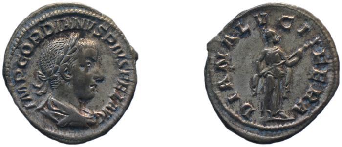 RIC IV Gordian III 127, реверс, bm
