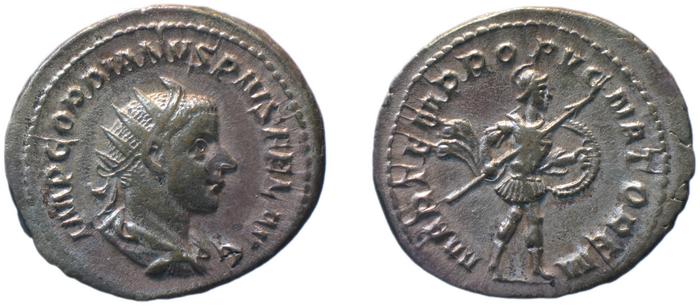 реверс RIC IV Gordian III 147