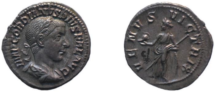 RIC IV Gordian III 131, реверс, bm
