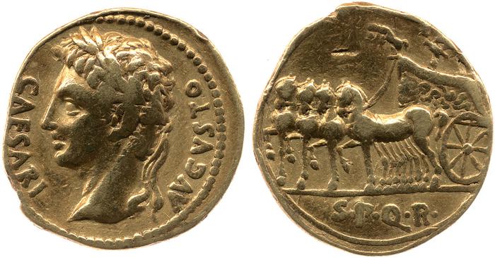 реверс RIC I (second edition) Augustus 111