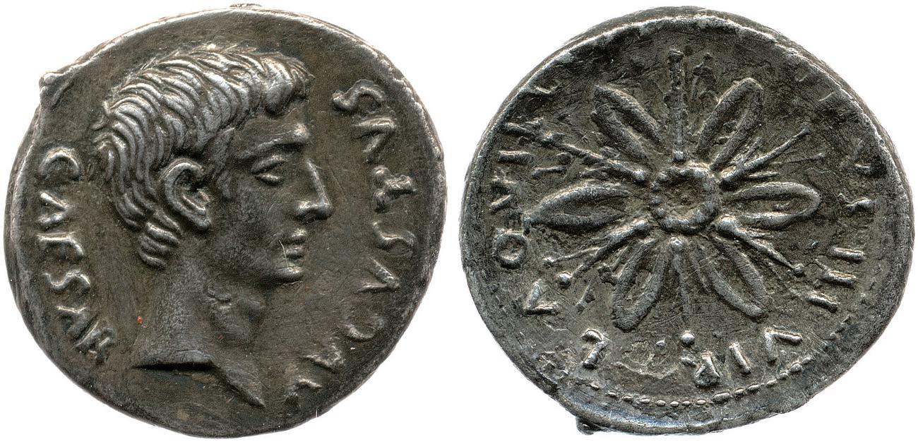RIC I (second edition) Augustus 309, obverse, bm