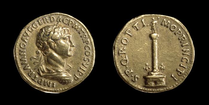 RIC II Trajan 292, реверс, bm