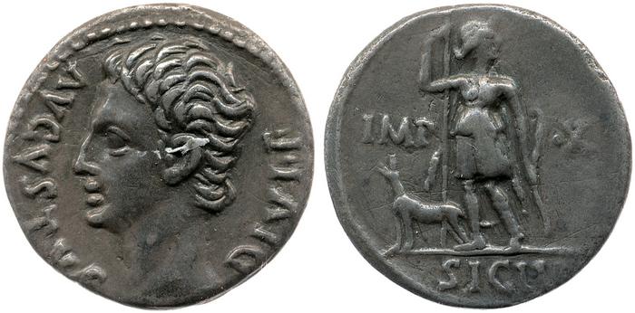 реверс RIC I (second edition) Augustus 173B