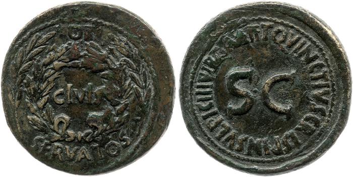 реверс RIC I (second edition) Augustus 329