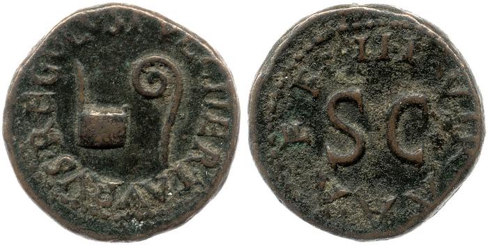 реверс RIC I (second edition) Augustus 424