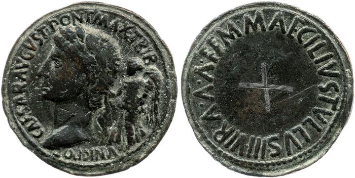 реверс RIC I (second edition) Augustus 433